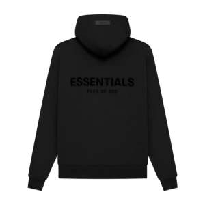 black hoodie