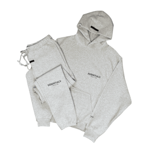 ESSENTIALS LIGHT HEATHER TRACKSUIT