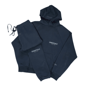 FEAR OF GOD ESSENTIALS NAVY BLUE TRACKSUIT