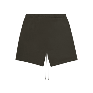 off black essentials shorts back