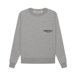 Essentials Heather Grey Sweatshirt Front