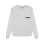 Essentials Light Oatmeal Sweatshirt Front