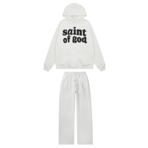 Saint of God White Tracksuit
