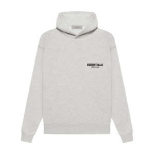 bluza z kapturem Essentials Jasnoszara